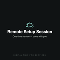 Remote Setup Session — guided one-time setup service for Digital Twin Pro