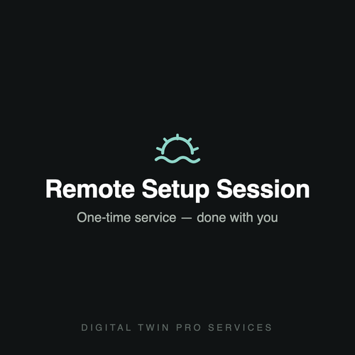 Remote Operations Session — owner-authorized one-time remote support service for Digital Twin Pro