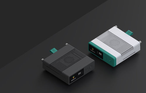 Digital Twin Pro Edge Pro — 16GB Jetson Orin NX private AI appliance in precision aluminum case