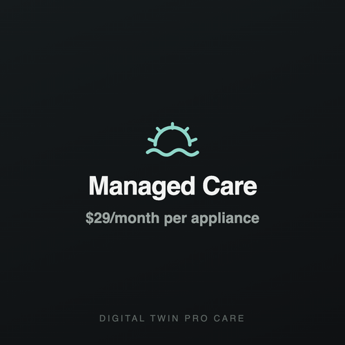 Managed Care annual prepay — $290 per year per appliance