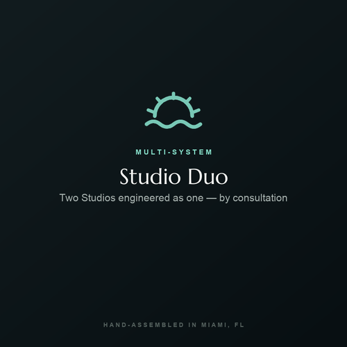 Studio Duo — two Studios engineered as one, by consultation