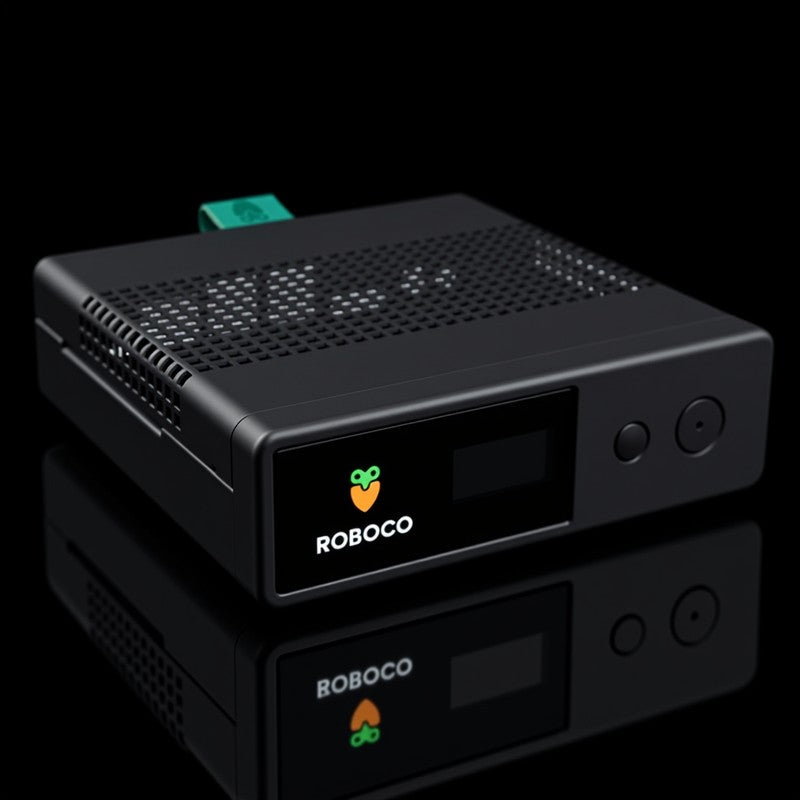 Digital Twin Pro private AI appliance — premium studio product shot, machined aluminum case