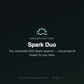 Digital Twin Pro Spark Duo — dual DGX Spark private AI system