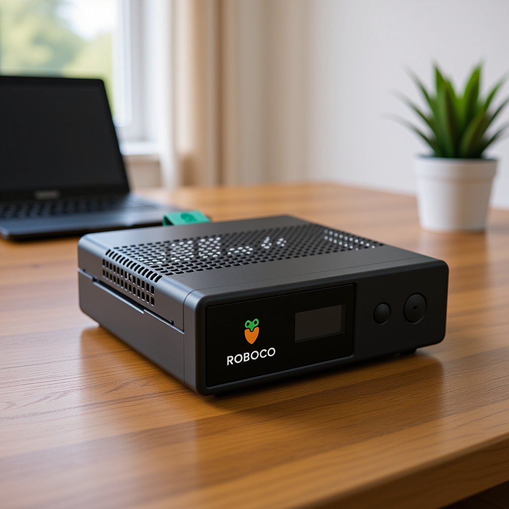 Digital Twin Pro AI appliance on a modern home-office desk
